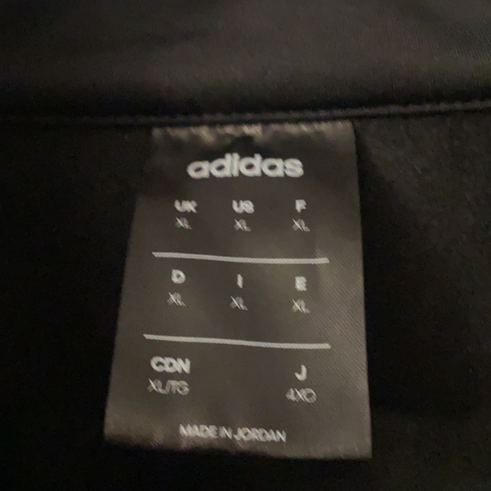 Adidas like white coat